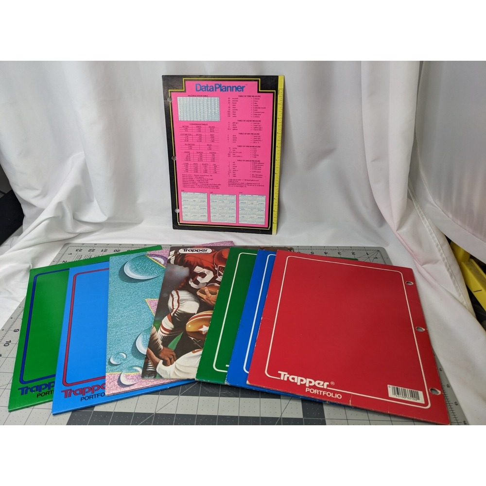 Trapper Portfolio Folder Lot of of 7 USED Read